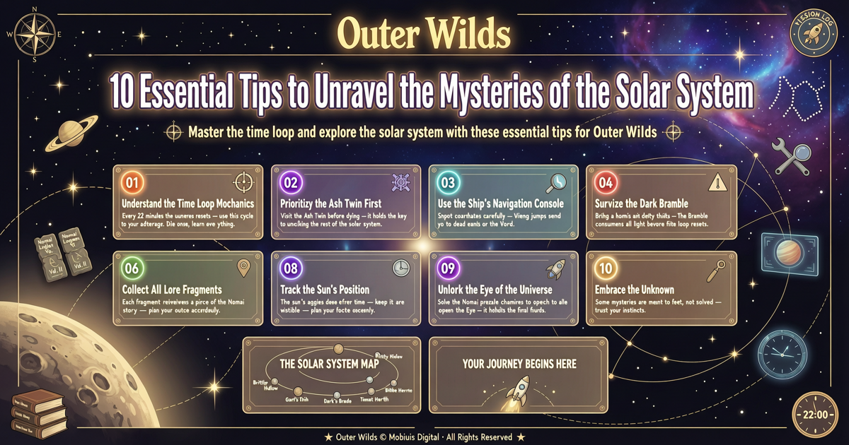 Outer Wilds: 10 Essential Tips to Unravel the Mysteries of the Solar System